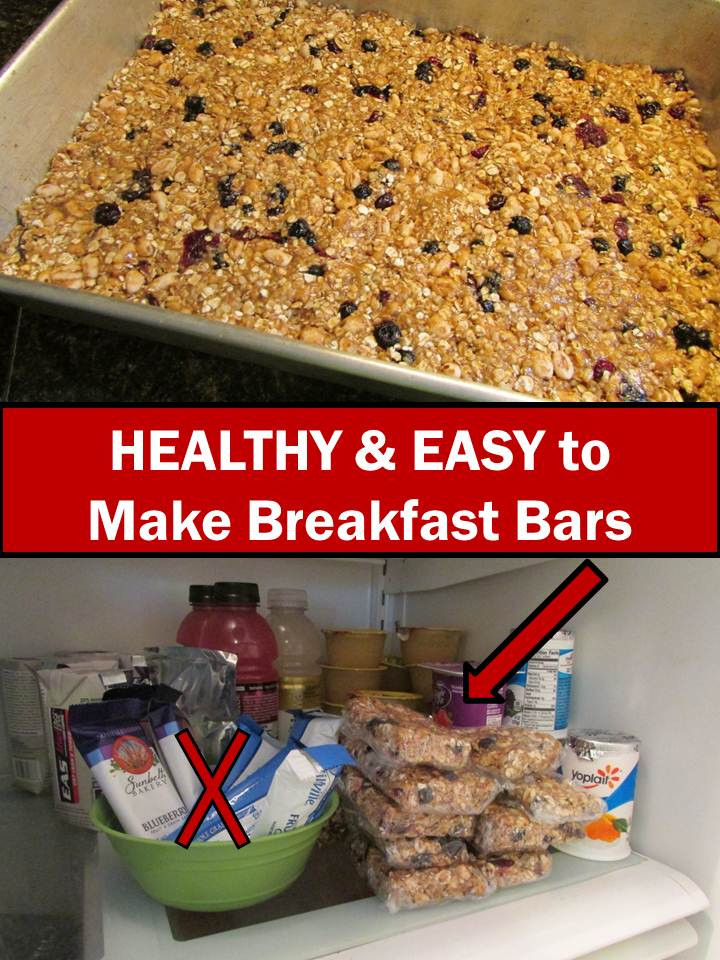 Breakfast Bars Recipe
 Promoting Success Back To School Healthy Breakfast Bars