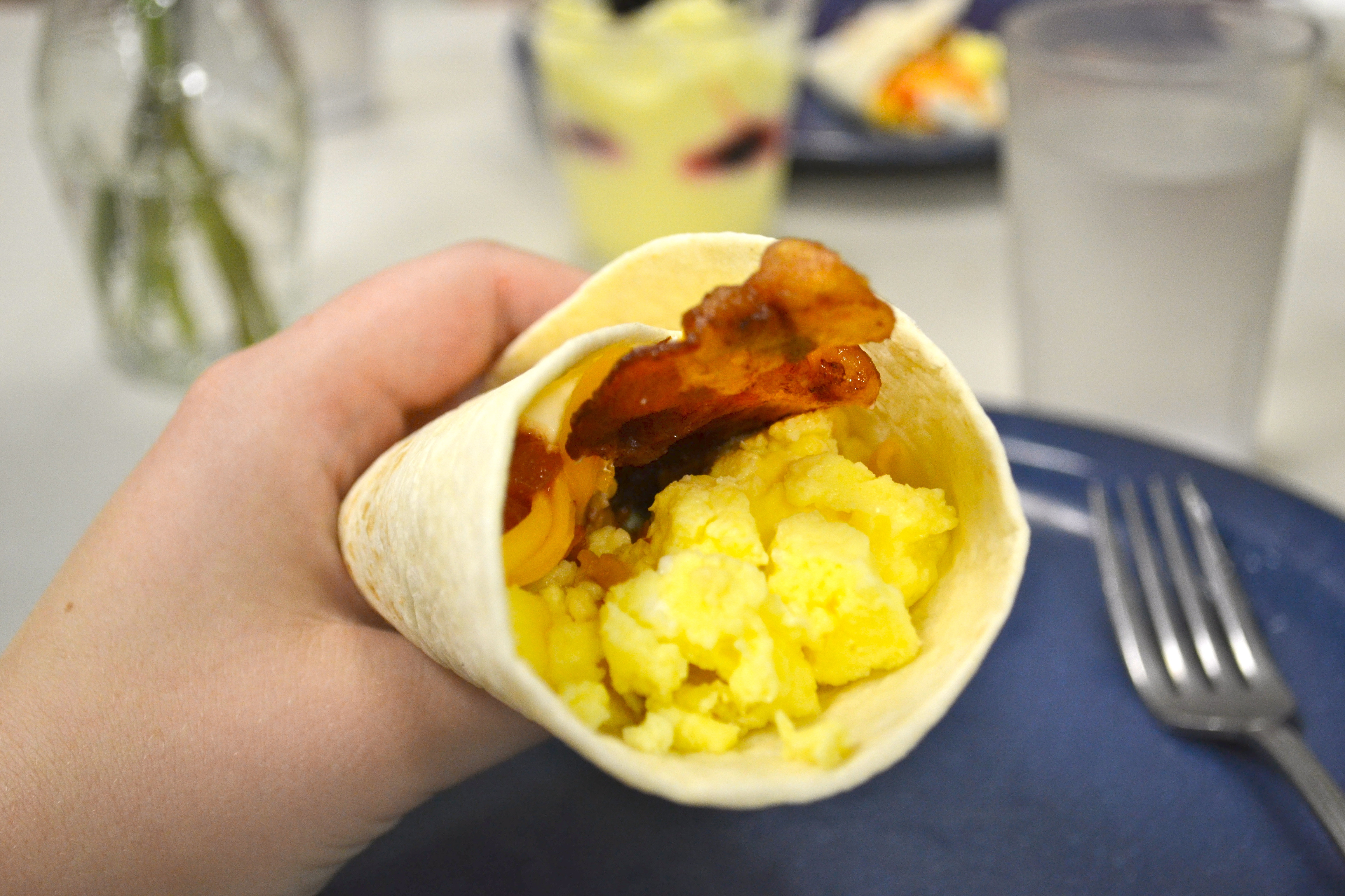 Breakfast Burritos For A Crowd
 Breakfast Burritos for a Crowd or for one In My