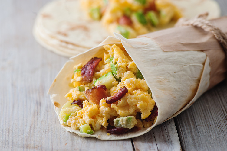 Breakfast Burritos Recipe
 Zucchini and Egg Breakfast Burritos