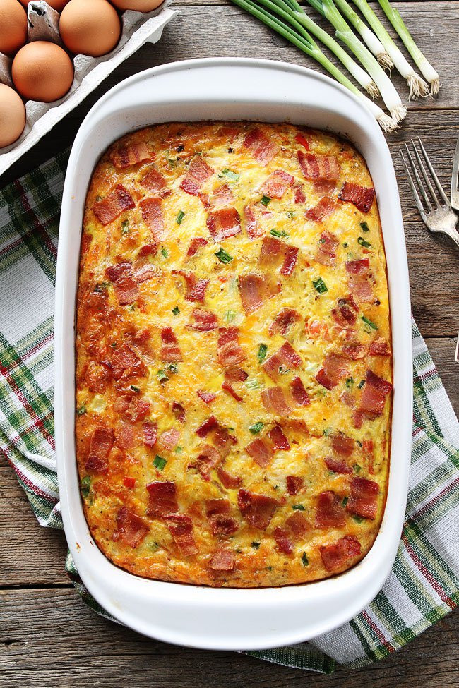 Breakfast Casserole Recipe
 Bacon Potato and Egg Casserole