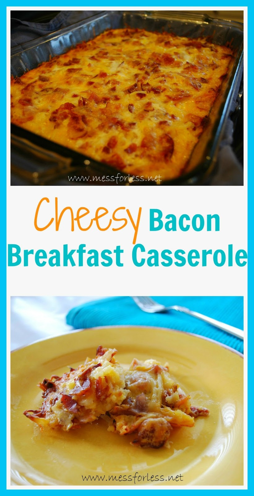 Breakfast Casserole Recipe
 Breakfast Casserole Recipe Food Fun Friday Mess for Less