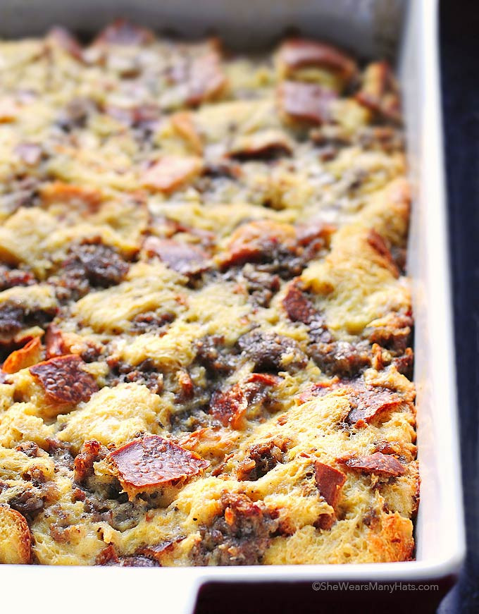 Breakfast Casserole Recipe With Sausage
 Easy Sausage Cheese Breakfast Casserole Recipe