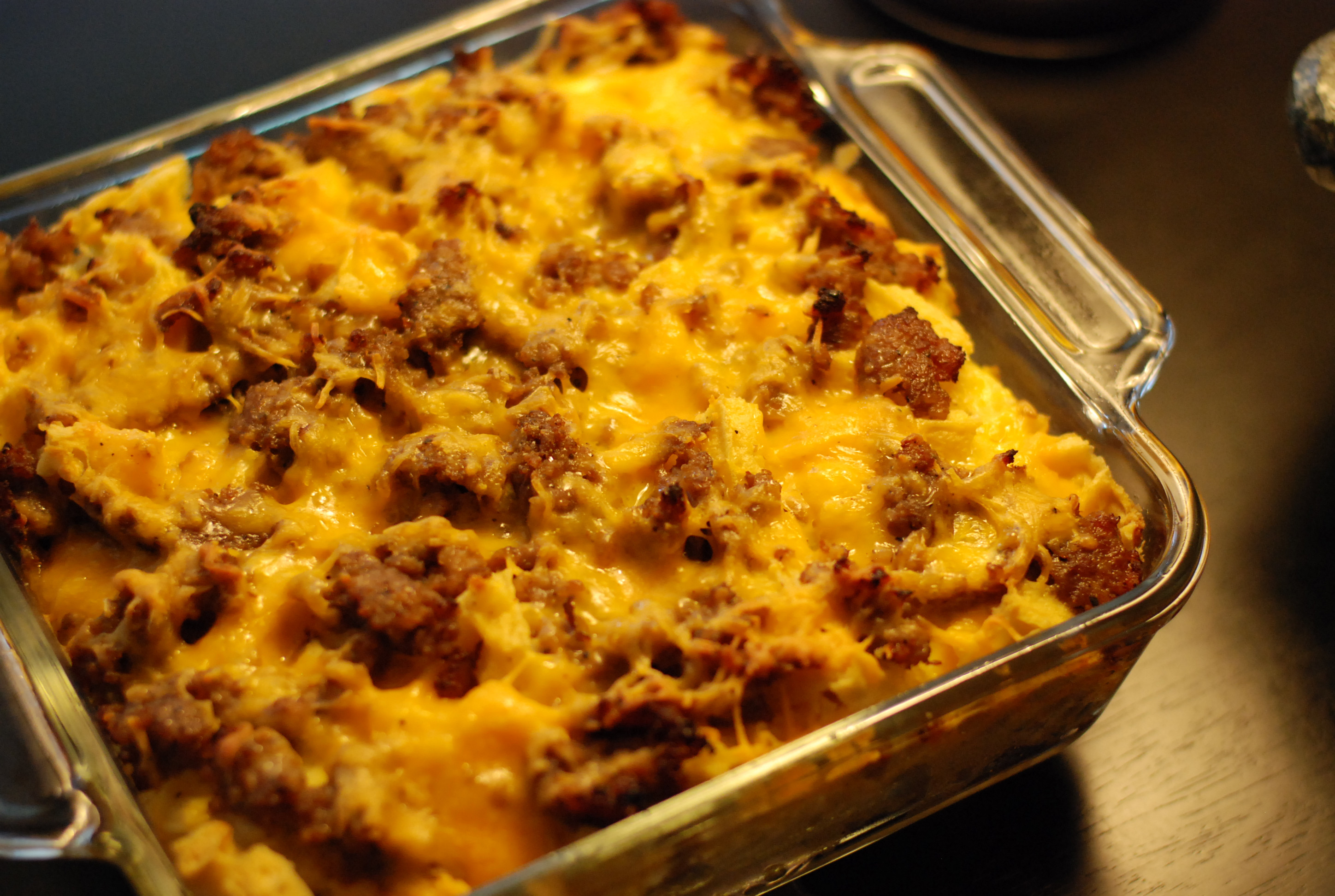 Breakfast Casserole Recipes With Sausage
 sausage and waffle breakfast casserole