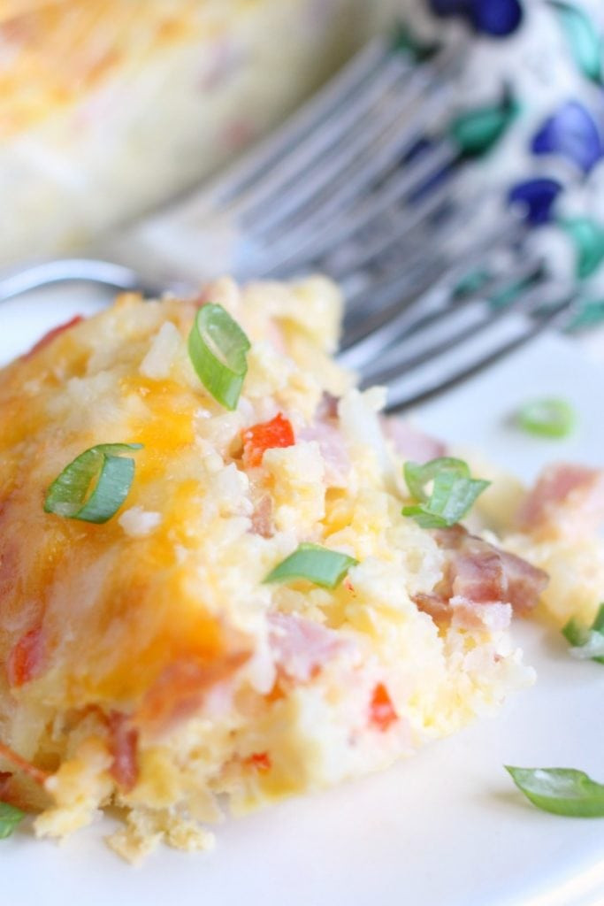 Breakfast Casserole With Ham And Potatoes And Eggs
 Breakfast Casserole Ham and Potato Breakfast Bake Recipe