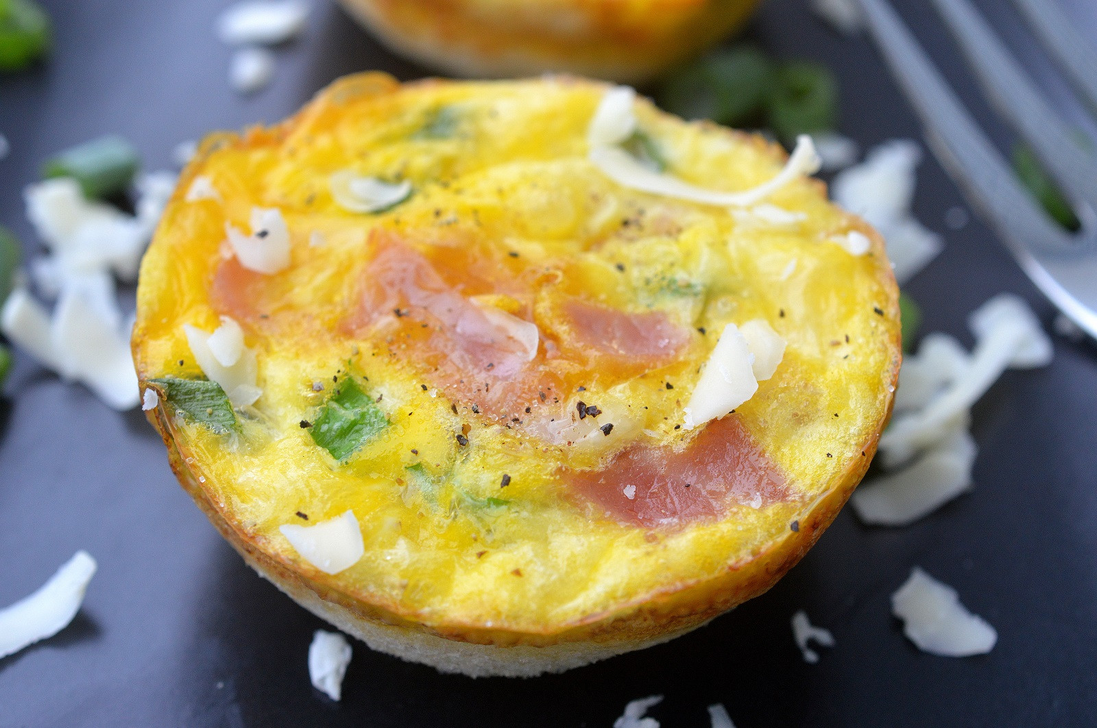 Breakfast Cupcakes Egg
 Ham & Cheese Breakfast Egg Muffins Souffle Bombay