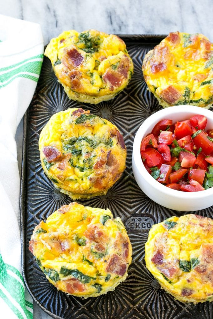 Breakfast Cupcakes Egg
 Breakfast Egg Muffins Dinner at the Zoo