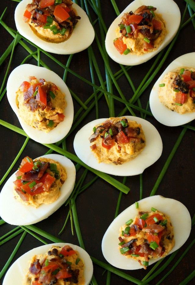 Breakfast Deviled Eggs
 15 Gorgeous Egg Recipes for Spring Brunch