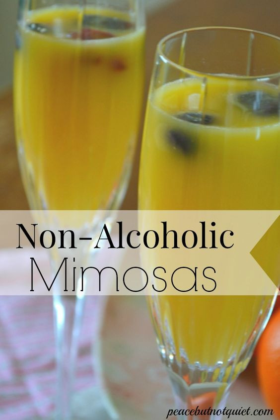 Breakfast Drinks Alcohol
 Non alcoholic drinks Non alcoholic and Mimosas on Pinterest