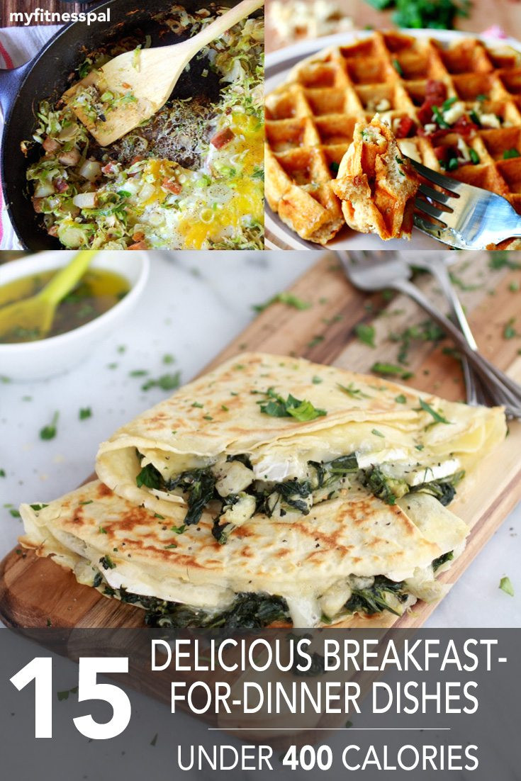 Breakfast For Dinner Recipes
 15 Delicious Breakfast For Dinner Dishes Under 400