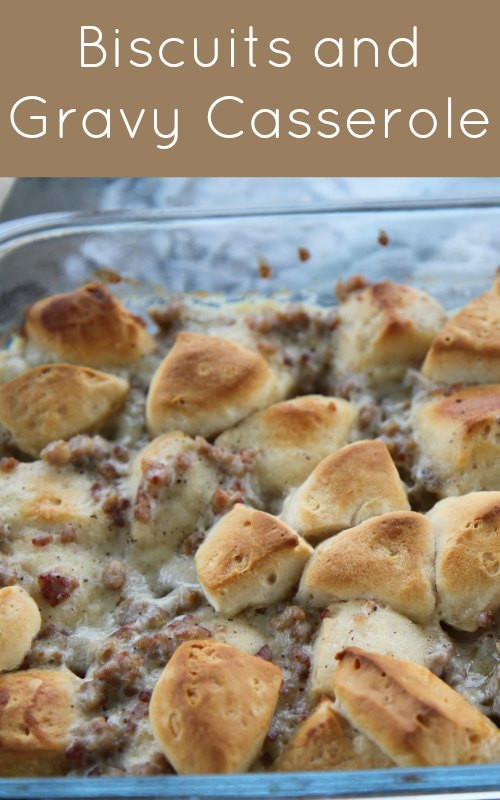 Breakfast Gravy Recipe
 Biscuits and Gravy Casserole BargainBriana