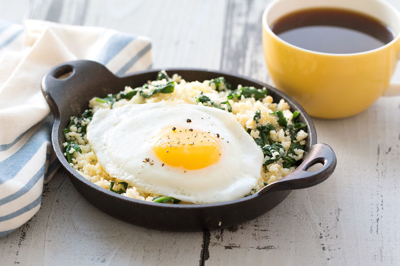 Breakfast Hash Recipes
 Healthy Egg Topped Breakfast Hash Recipe