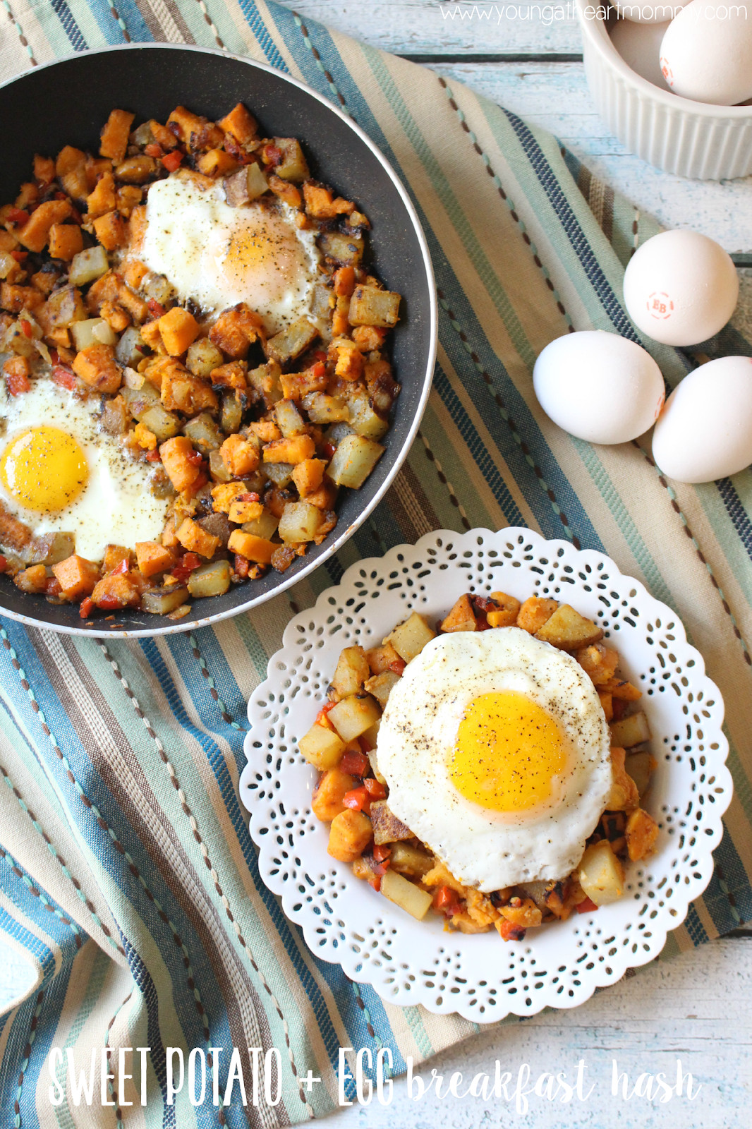 Breakfast Hash Recipes
 Savory Sweet Potato And Egg Breakfast Hash Young At