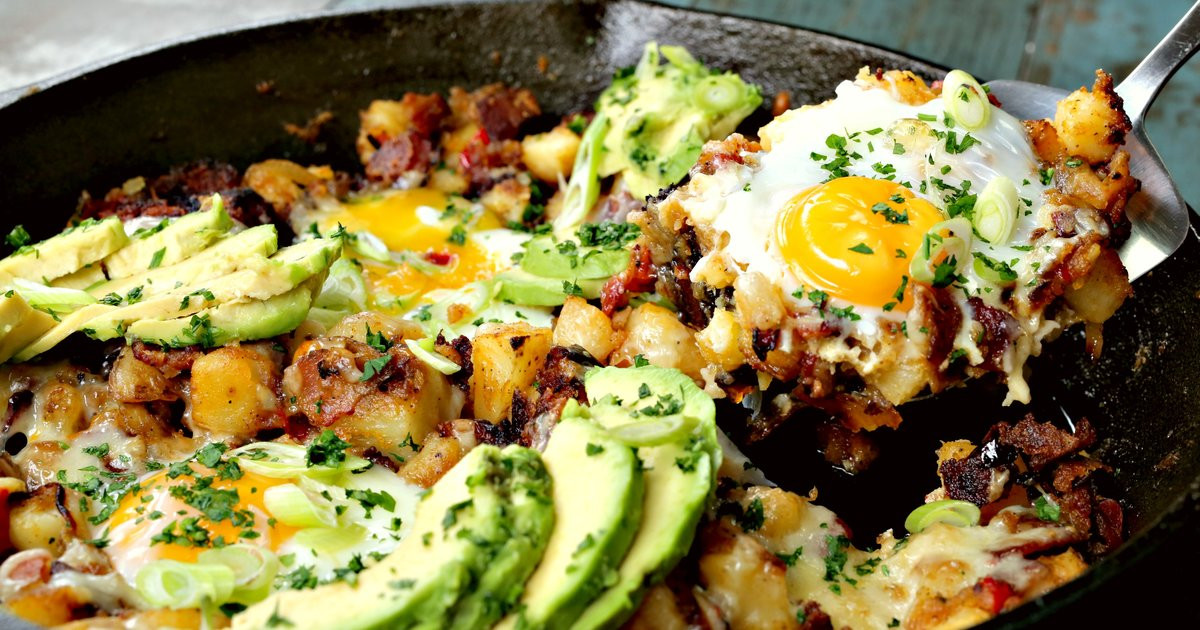 Breakfast Hash Recipes
 Bacon and Egg Breakfast Hash Recipe Video Thrillist