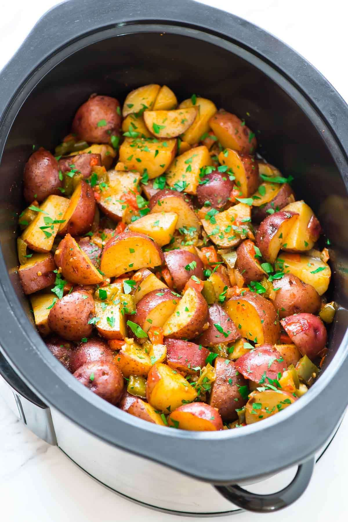 Breakfast Ideas With Potatoes
 Crockpot Breakfast Potatoes