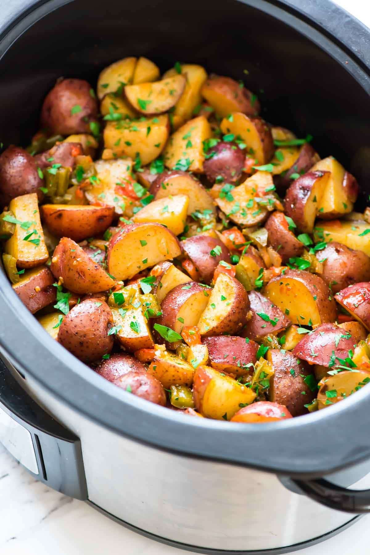 Breakfast Ideas With Potatoes
 Crockpot Breakfast Potatoes