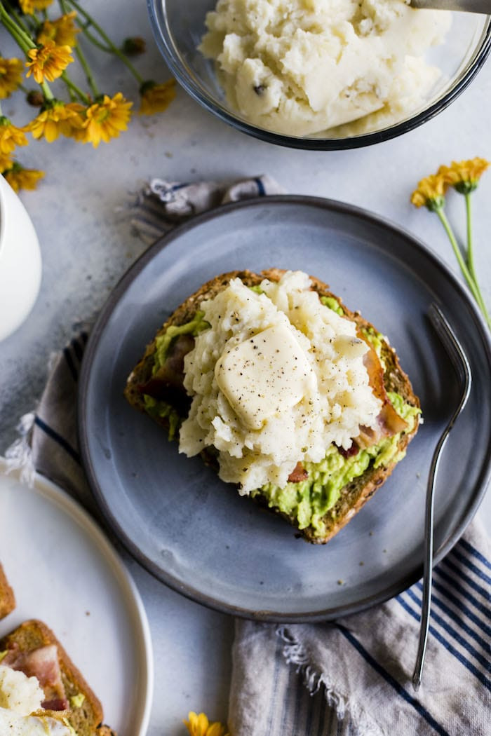 Breakfast Mashed Potatoes
 Leftover Mashed Potato Breakfast Toast