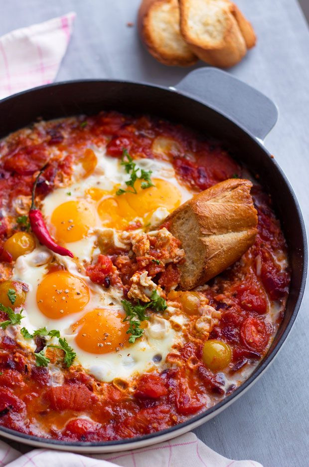 Breakfast Meals With Eggs Eggs Tomato Breakfast Skillet Recipe — Eatwell101