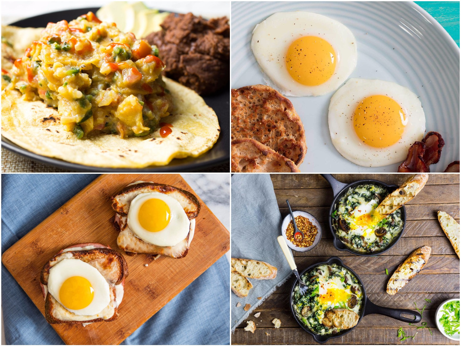 Breakfast Meals With Eggs 24 Egg Breakfast Recipes to Start Your Day