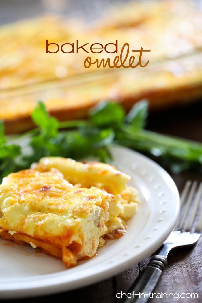 Breakfast Omelette Recipe
 Baked Cheesy Omelet Chef in Training