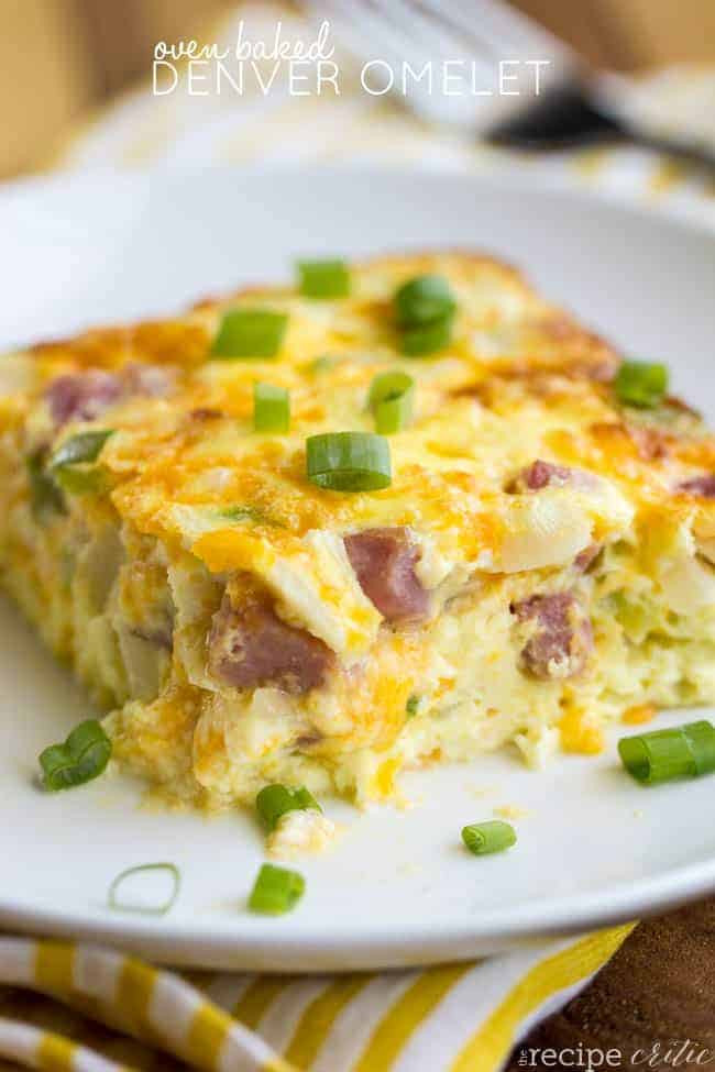 Breakfast Omelette Recipe
 Oven Baked Denver Omelet