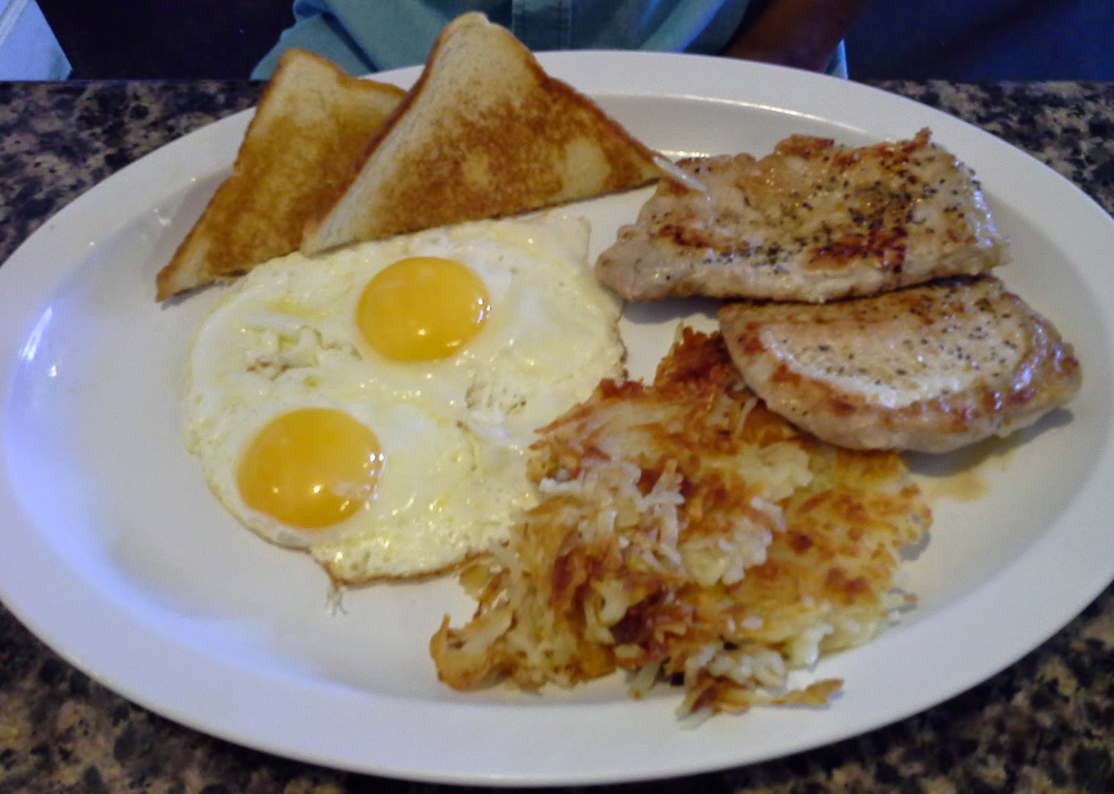 Breakfast Pork Chops
 Breakfast Bro Texas Edition JJ s Little Bay Cafe