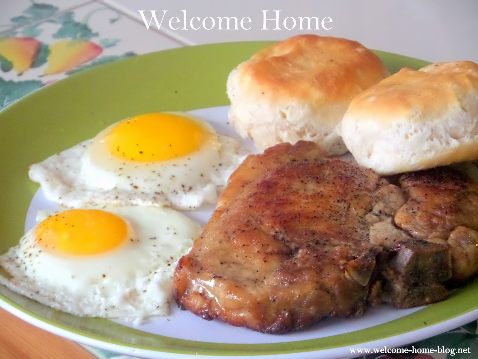 Breakfast Pork Chops
 Wel e Home Blog Pork Chop And Eggs Breakfast