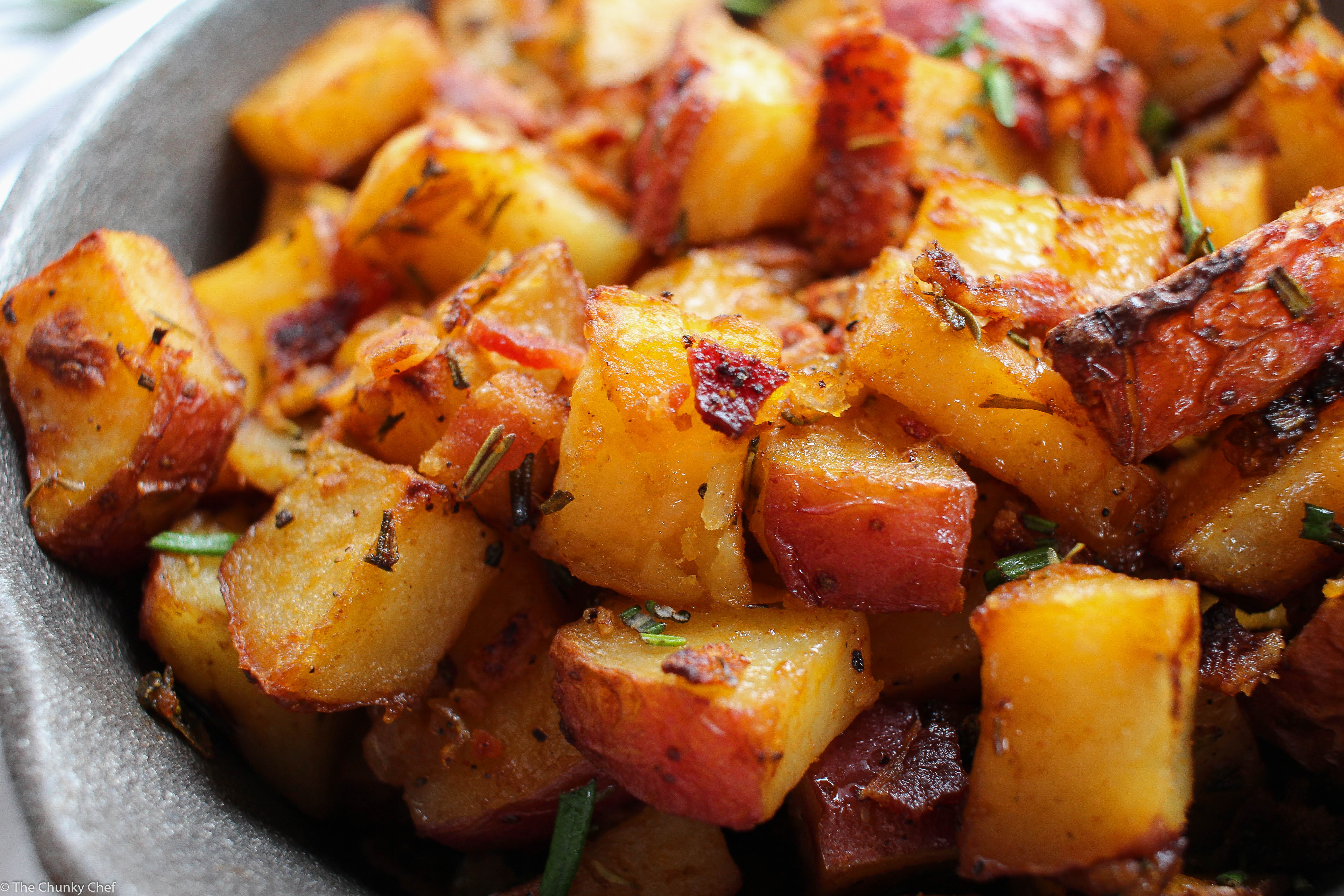 Breakfast Potatoes Calories
 Oven Roasted Breakfast Potatoes The Chunky Chef