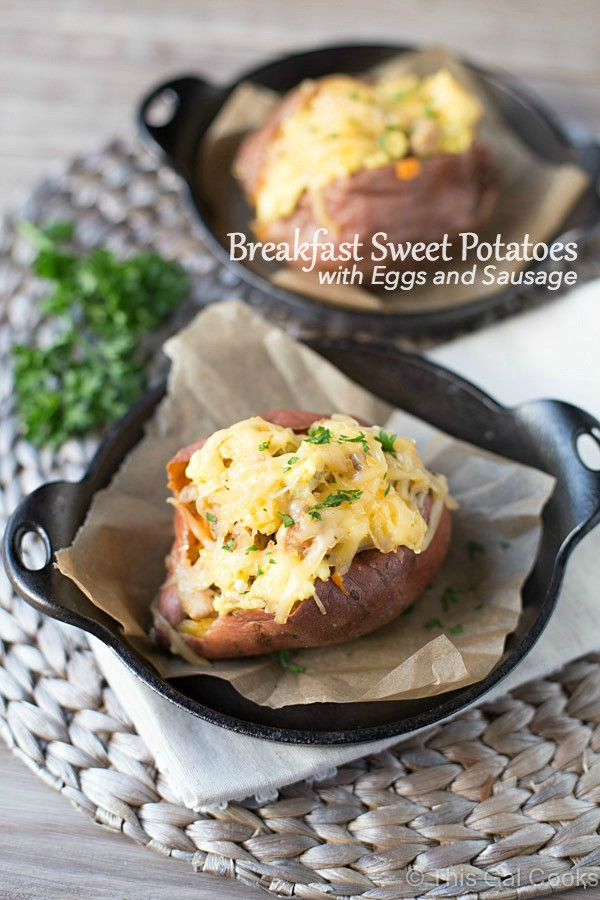 Breakfast Potatoes Calories
 Breakfast Sweet Potatoes with Eggs and Sausage