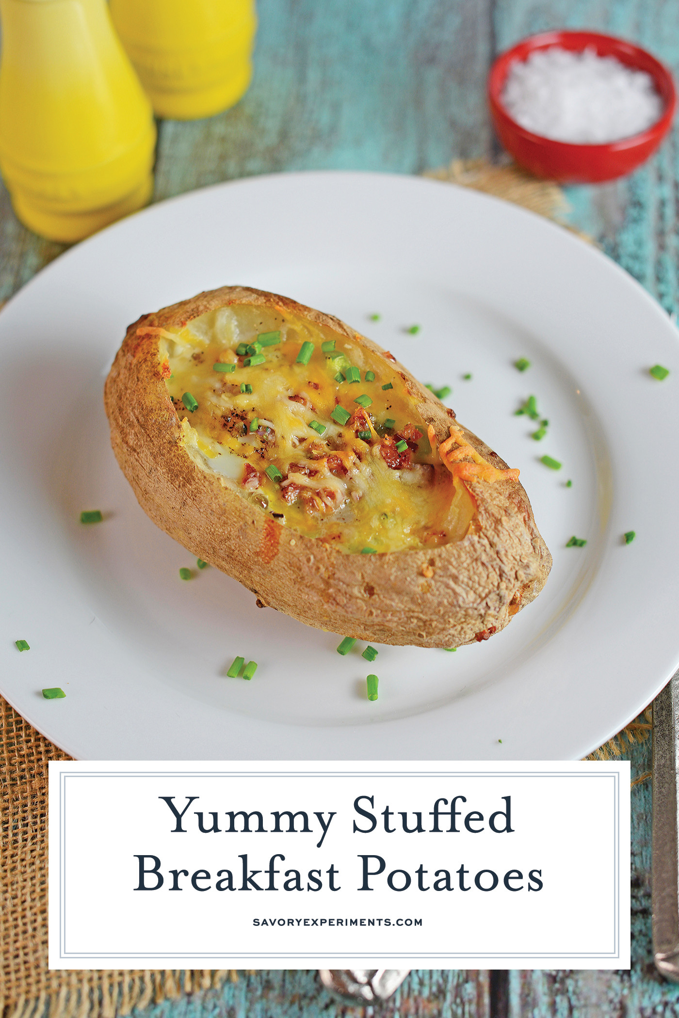 Breakfast Potatoes Calories
 Stuffed Breakfast Potatoes VIDEO Cheesy Breakfast Potatoes