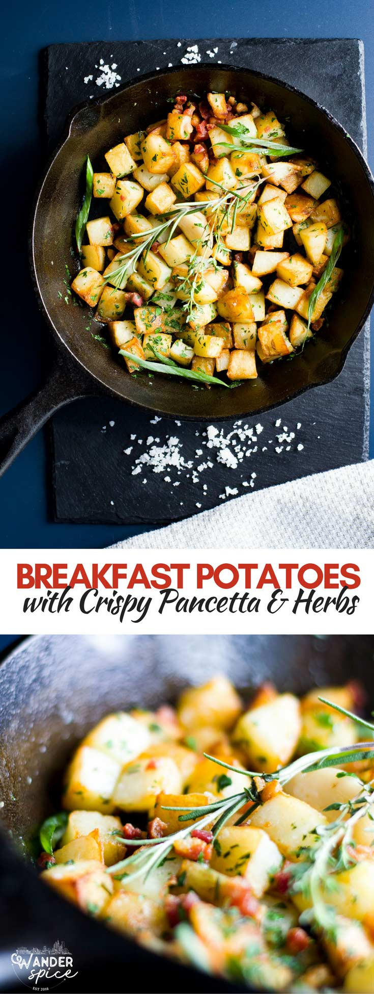 Breakfast Potatoes Calories
 Breakfast Potatoes with Crispy Pancetta and Herbs