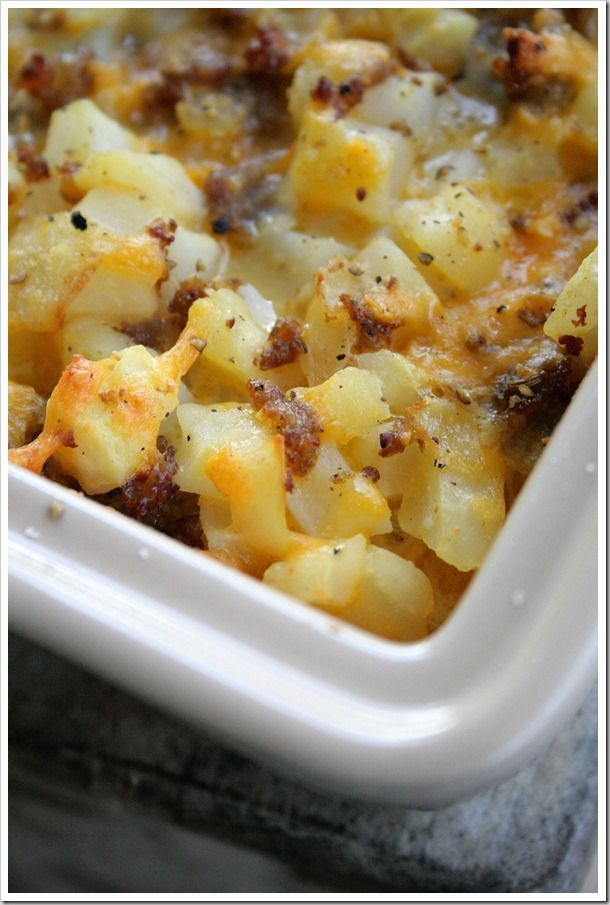 Breakfast Potatoes Casserole
 Cheesy Potato Breakfast Casserole Recipe — Dishmaps