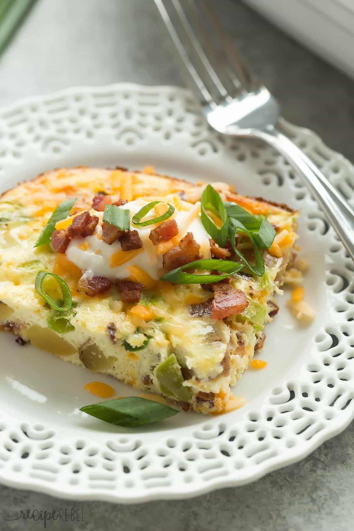 Breakfast Potatoes Casserole
 Loaded Baked Potato Breakfast Casserole Recipe