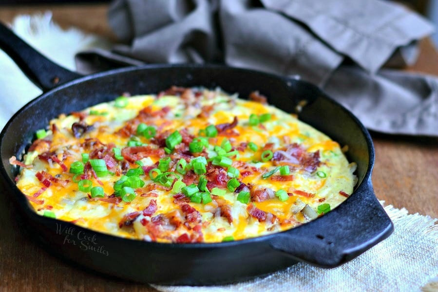 Breakfast Potatoes Skillet
 Loaded Baked Potato Breakfast Skillet Will Cook For Smiles