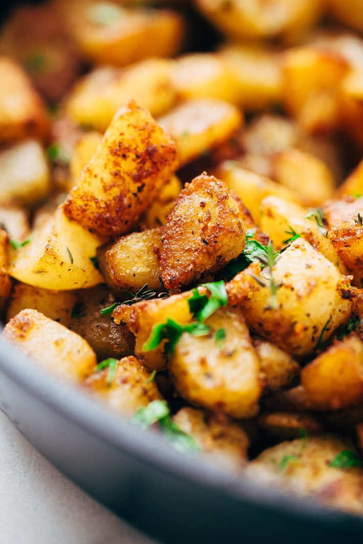 Breakfast Potatoes Skillet
 Easy Skillet Breakfast Potatoes Recipe