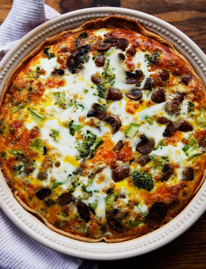 Breakfast Quiche With Sausage
 Breakfast Sausage Quiche