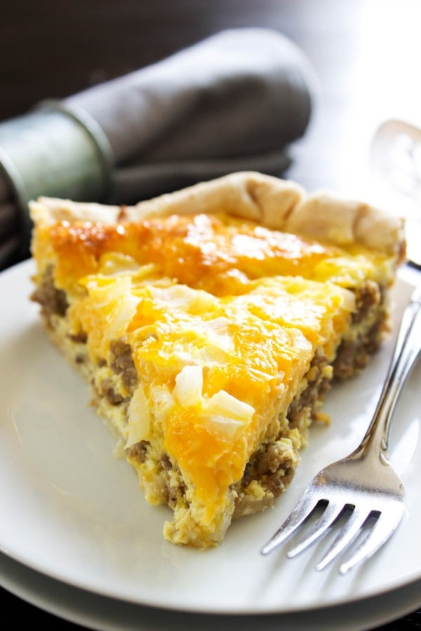 Breakfast Quiche With Sausage
 EASY SAUSAGE QUICHE A Dash of Sanity