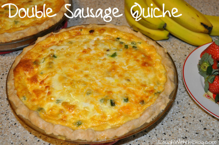 Breakfast Quiche With Sausage
 Double Sausage Quiche Recipe