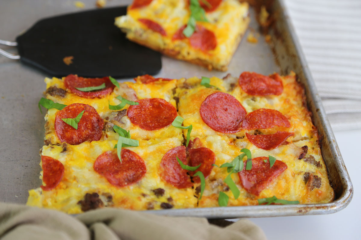 Breakfast Recipes For A Crowd
 Breakfast Pizza for a Crowd