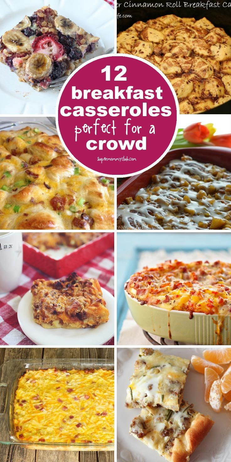 Breakfast Recipes For A Crowd
 Breakfast Recipes For A Crowd