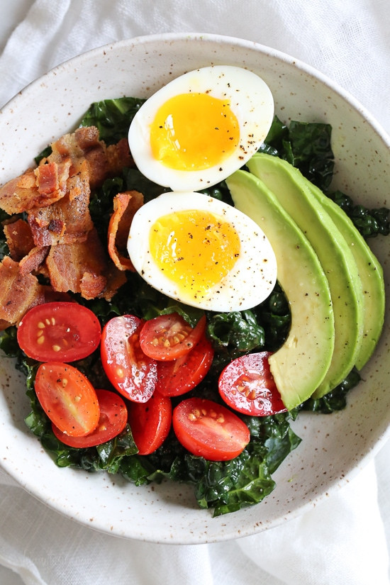 Breakfast Salad Recipes
 Breakfast BLT Salad