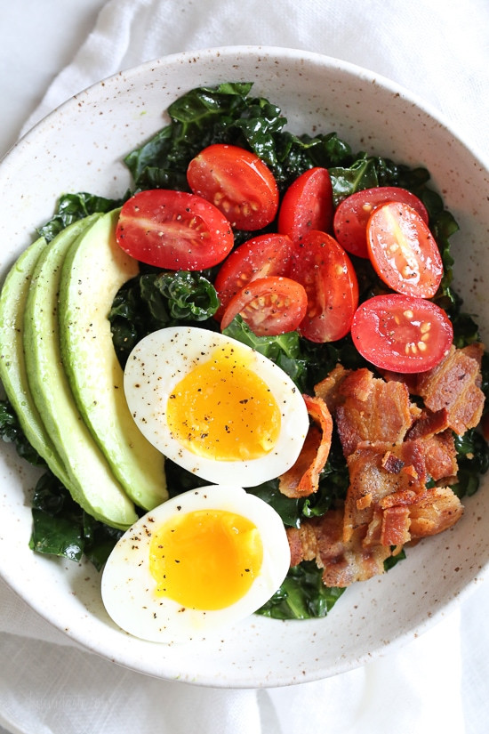 Breakfast Salad Recipes
 Breakfast BLT Salad