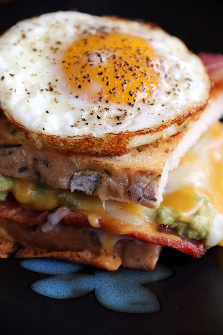 Breakfast Sandwich Recipe
 17 Best images about Breakfast on Pinterest