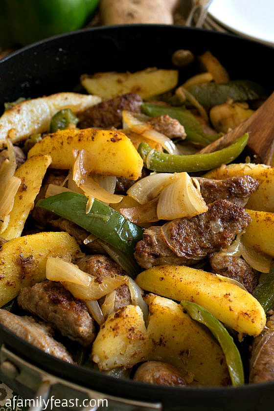 Breakfast Sausage Recipes For Dinner
 Easy Italian Sausage and Potato Skillet A Family Feast
