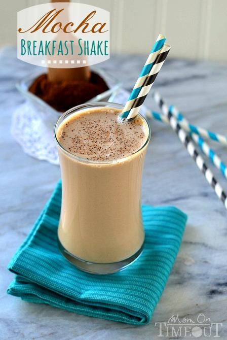 Breakfast Shake Recipes
 Mocha Breakfast Shake Recipe