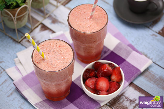 Breakfast Shot Recipe
 Banana & Strawberry Breakfast The Go