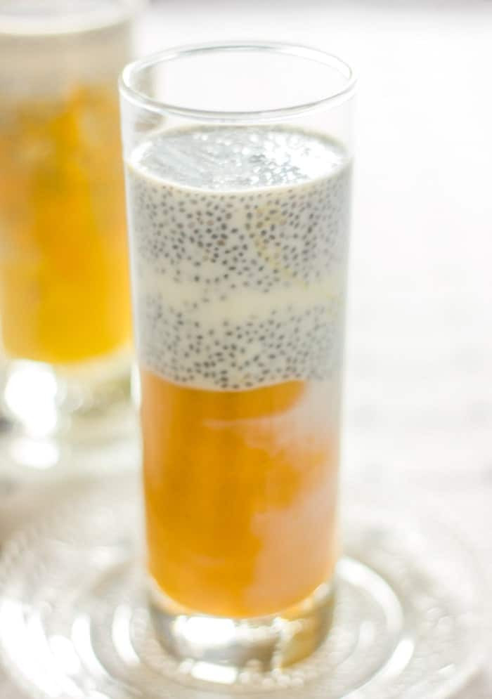 Breakfast Shot Recipe
 Mango Chia Seed Breakfast Drink My Food Story