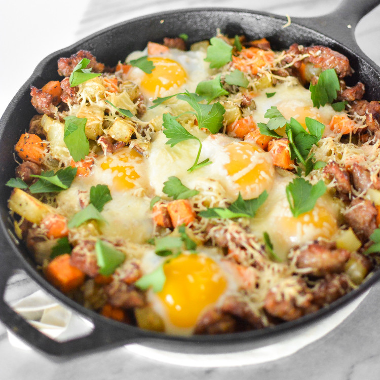 Breakfast Skillet Potatoes
 Sweet Potato Breakfast Skillet