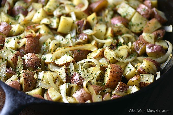 Breakfast Skillet Potatoes Recipe
 Best Skillet Breakfast Potatoes Recipe