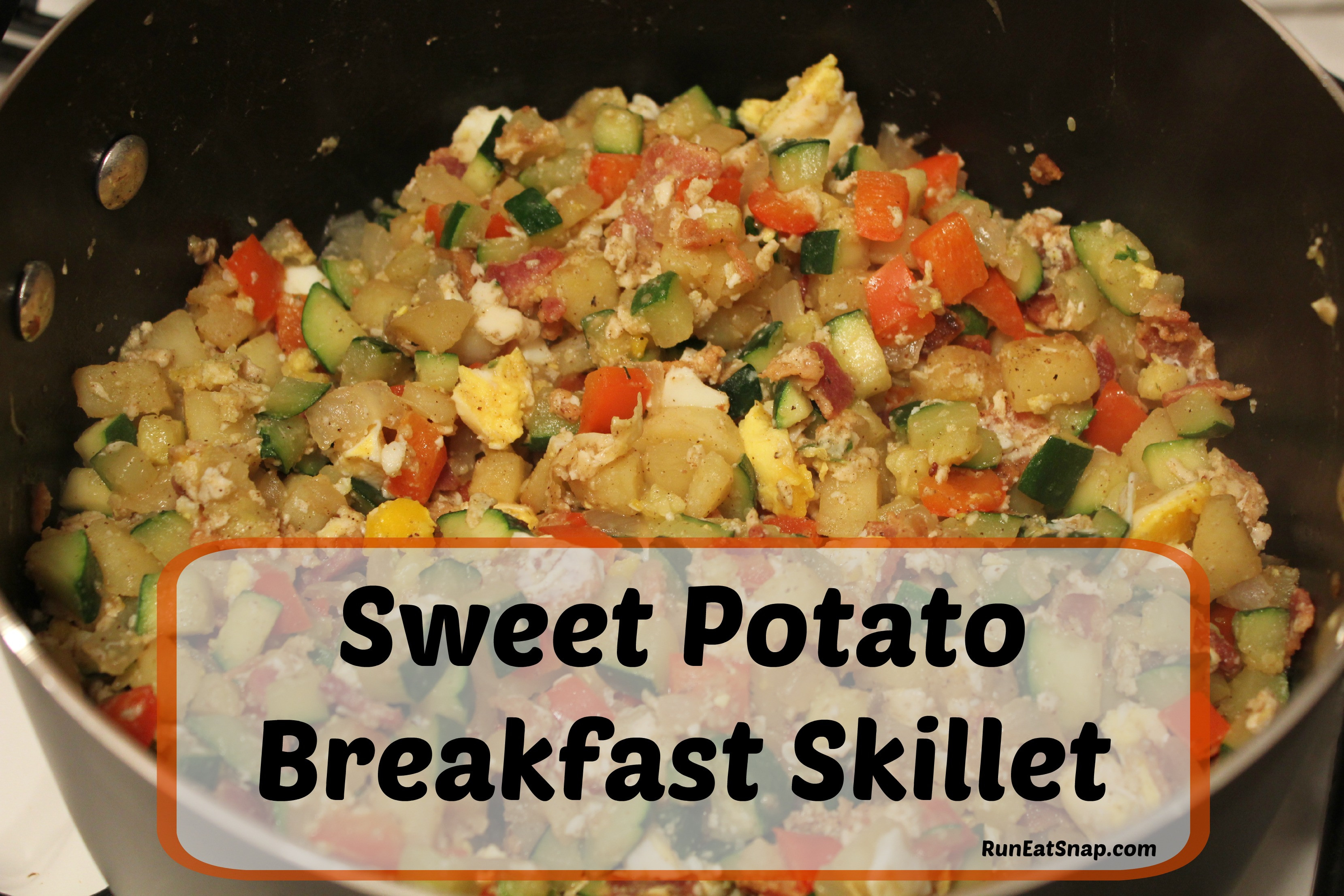 Breakfast Skillet Potatoes Recipe
 Sweet Potato Breakfast Skillet Recipe RunEatSnap