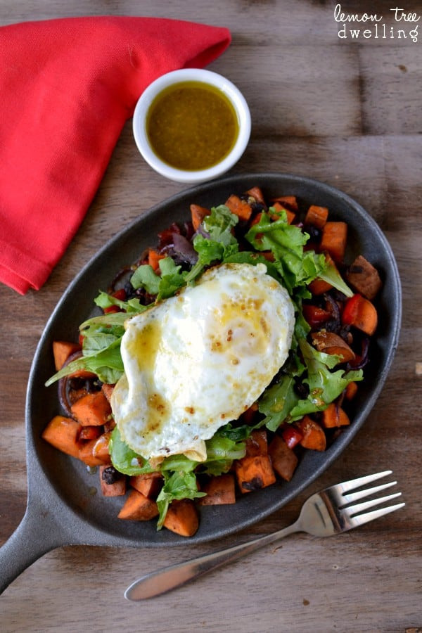 Breakfast Skillet Potatoes
 Sweet Potato Breakfast Skillet